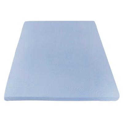 China Removable Cover Memory Foam Mattress Topper Pad With Mattress Protector for sale