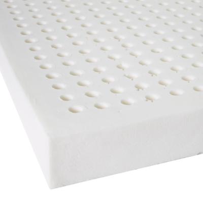 China Removable Cover King Size Bed Pressure Relief Latex Mattress Topper for sale