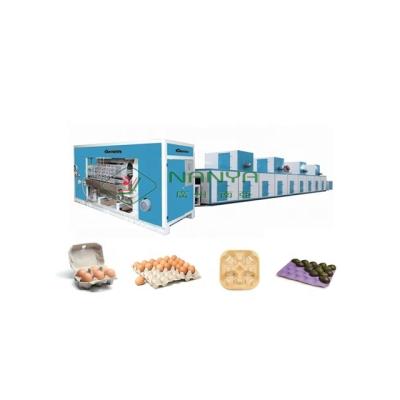 China Factory Strawberry Crank Fruit Insert Tray Recycled Log Forming Machine for sale