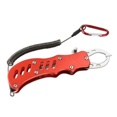 China High Quality Titanium Sport Alloy Outdoor Fish Handle Controller Fish Gripper Fishing Lip Clip for sale