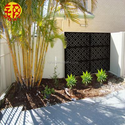 China Europe Bespoke Decorative Stainless Steel Sheet CNC Laser Cut Metal Wall Art Decor Garden Screen Panels For Outdoor for sale