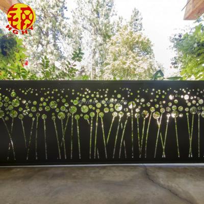 China Easily Assembled Customized Laser Cut Decorative Metal Fence Panel for sale