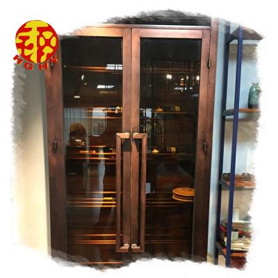 China (Size) Adjustable French Vinotheque Cabinet in Stainless With Air Cooler Fashion Metal Wine Cabinet Copper Bar for sale