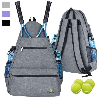 China Waterproof Next New Logo Sports Design Tennis Racket Bag 2021 Custom Tennis Bag New Products for sale