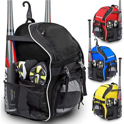 China Wholesale Customized High Quality Baseball Backpack Waterproof Baseball Player Professional Training Baseball Backpack Baseball Backpack for sale