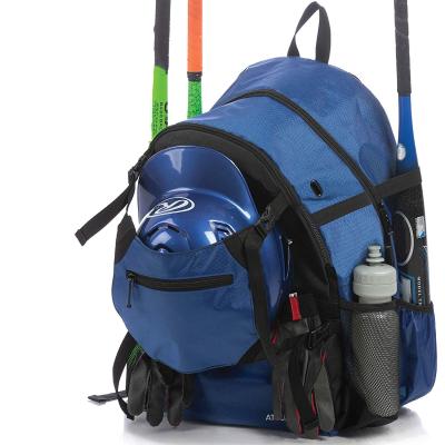 China Waterproof Wholesale 2021 New Product New Product Baseball Bag Waterproof Baseball Equipment Bag Multifunction Baseball Backpack for sale