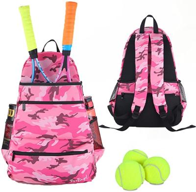 China Breathable Amazon Success Outdoor Sports Waterproof Badminton Tennis Racket Bag Backpack for sale