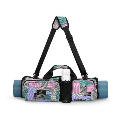 China Sports Shoulder Yoga Bag 2021 Factory Customized Wholesale High Quality Personality Fashion Sports Canvas Yoga Bag Yoga Mat Storage Bag for sale