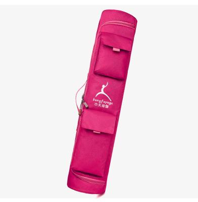 China 2021 Customizable LOGO Colorful Yoga Mat Storage Bag Yoga Gym Bag Waterproof Portable Factory Fitness Yoga Bag for sale