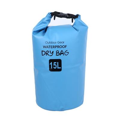 China Wholesale Waterproof Recycled Ocean Outdoor Pack Waterproof Tarpaulin 10L 15L PVC Dry Bag for sale