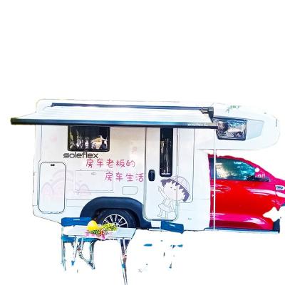 China Motorhome rv trailer camper Soleflex S27E car side tent motorized Van Awning Camper rv tent for sale