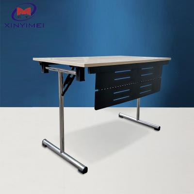 China Customized Movable Foldable With Partition Modern Meeting Training Folding Conference Table For Hotel for sale