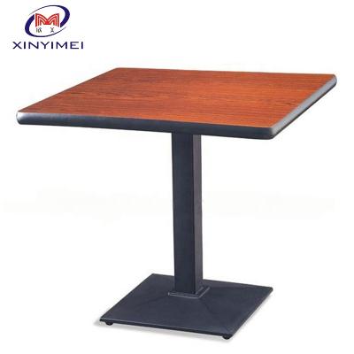 China Popular simple solid wood restaurant regular wooden coffee table for sale