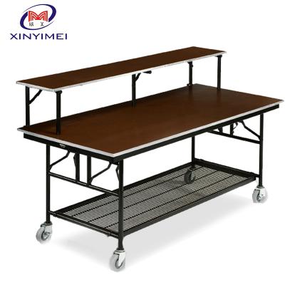 China 2017 New Style Modern Folding High Quality Buffet Table for sale