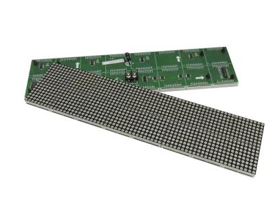 China 64 X 32 Dot Matrix LED Display Boards Semi-Outdoor Two Years Warranty for sale