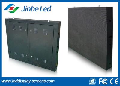 China Waterproof P10 Outdoor Full Color LED Display Module Iron Cabinet for sale