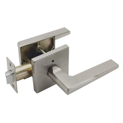 China Suitable for American Privacy Door Lever Lock Alloy Lever Lock Quick Release Tubular Lever Lock for sale