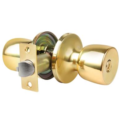 China Suitable for entry china tubular door locks and handle classic china knob handle lock with brass key for sale