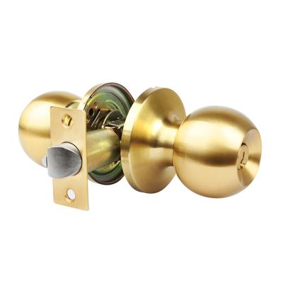 China Suitable for standard entry ANSI grade 3 security entry tubular brass door knobs lock China door knob locks hardware for sale