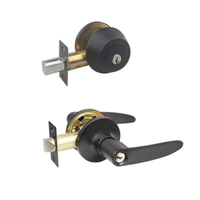 China Suitable for Entry Factory OEM Top Security Lever and Deadbolt Combination Lock for sale