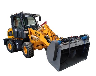 China Construction worksÂ   construction machinery loaders/tractor loader bucket concrete mixer for sale