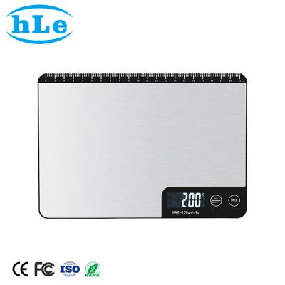 China WITH LID New Design Amazon Hot Sale 5kg 1g Health Diet Measure Hotels Kitchen Scale With Measuring Length for sale