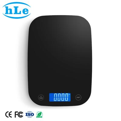 China WITH COVER high quality tempered glass PCB electronic food weighing kitchen scale with wifi for sale