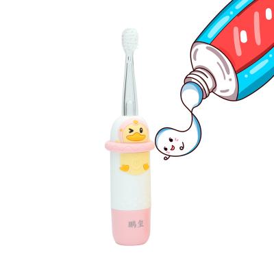 China Portable Professional Kids Sonic Electric Toothbrush Hot Sale 2022 New Cartoon Design for sale