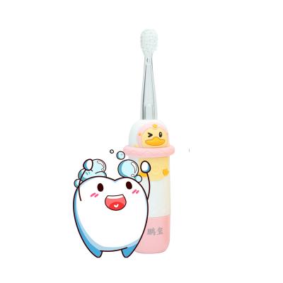 China Multifunctional Cartoon 2022 Smart Replacement Heads Brush Kid Sonic Electric Toothbrush for sale