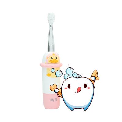 China 2022 New Cartoon Ultrasonic Kids Electric Toothbrush 3 Modes Memory Ipx7 Waterproof Whitening Toothbrush For Children for sale