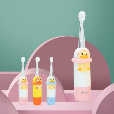 China 2022 Portable Cartoon Children's Electric Toothbrush Children's Smart Electric Toothbrush For Child for sale