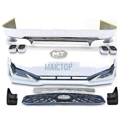 China MAICTOP plastic car FJ120 conversion facelift bodykit 2003-2009 upgrade to modellista body kit for land cruiser prado 120 lc120 for sale