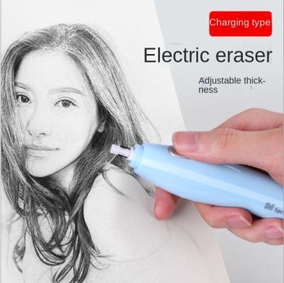 China Student Art Eraser Border Creative Electric Eraser Electric Eraser Refilling Electric Auto Paint Clean Eraser for sale