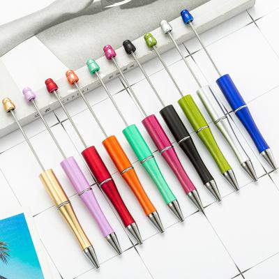 China Large Diamond Pen Ball Point Pen Rose Gold Metal Office Supplies Ballpoint Pen Black Ink Pen Creative DIY Plastic Ballpoint Pen Can Be Printed for sale