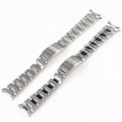 China Stainless Steel For SNXS79 Seik 5 snxs79k Oyster Watch Strap Old Male Strap 19mm 20mm Strap Steel Band Stainless Steel Watch Accessories for sale