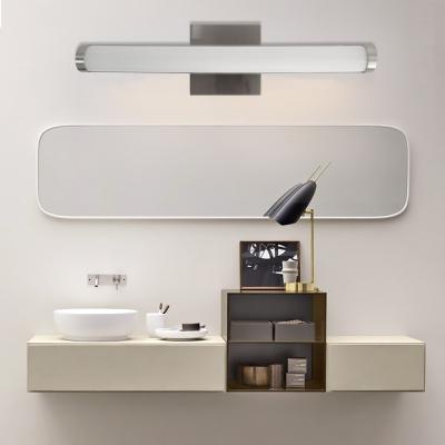 China LIBO Modern Bathroom Mirror Vanity Aluminum Makeup Lighting Dimmable Sconce Led Light Fixture for sale