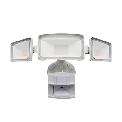 China PC Factory Price Super Gutter Mount Birght Motion Light LED Sensor Security Light for sale