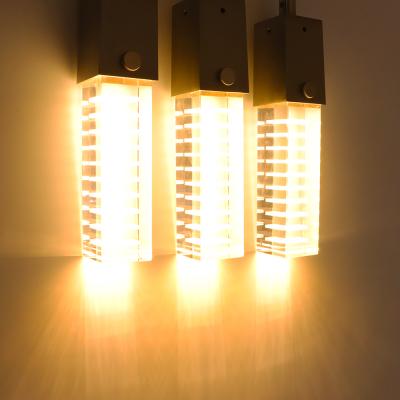 China Mini Hanging Pendant Lamp Cylinder Modern Contemporary Glass Kitchen Pendant Light for sale