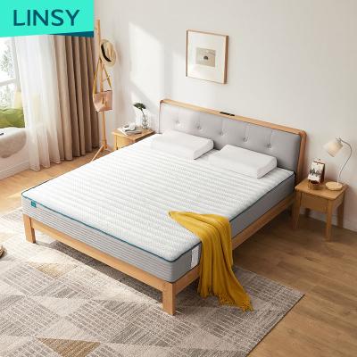 China Linsy Foldable Continuous Spring Mattres Customized Size Memmory Foam Queen Firm Mattress Bonnell Innerspring Cd097 for sale