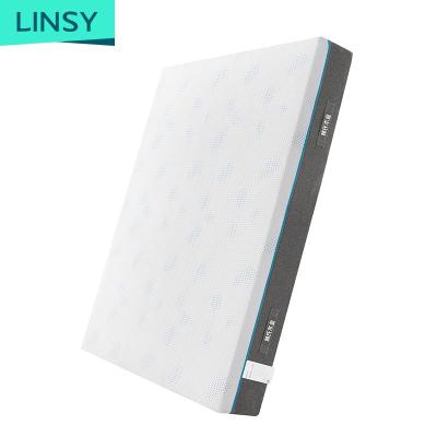 China Hotel Foldable Compress Linsy Pocket Spring Latex Gel Memory Foam Mattress Colchon Cama Natural Thin Packing King CD083A for sale