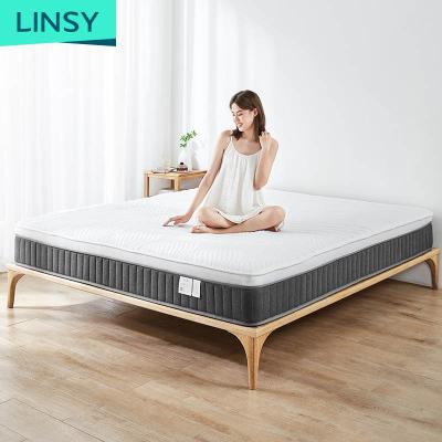 China Linsy Foldable Travel Memory Foam Natural California King Folding Queen 5 Star Hotel 20Cm Latex Mattress Hybrid Customized Cd025A for sale