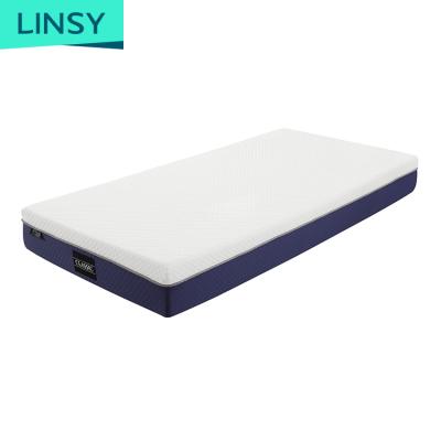 China Linsy Gel Visco Foldable Memory 2.5cm Foam 20cm Size Medium Firmaness 38 Density Memory Foam Mattress F2321 for sale