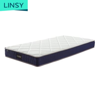 China Linsy 1cm Gel Visco Foldable Memory Foam 19 King Firmaness Firmaness 38 Firmaness 38 Density 14cm Bonnell Coil Spring B2322 for sale