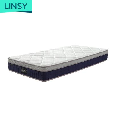 China Linsy Foldable 23 Sizes Medium Firmaness 1 cm Gel Visco Memory Foam Queen 38 Density 2.3mm Bonnell Coil Box Spring B2323 for sale