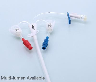 China Single Double Triple Lumen Hospital Beds Furniture Temporary Hemodialysis Catheter for sale