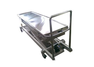 China Corpse Mortuary Refrigeration Units Stainless Steel Mortuary Body Lifter for sale