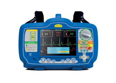 China 7 Inches Screen First Aid Equipment Biphasic Automatic Portable AED Defibrillator Monitor for sale