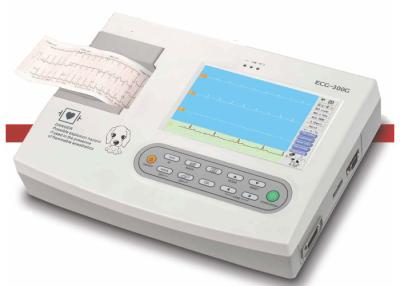 China Digital Vet Single Channel Ecg Electrocardiograph Standard 7 Leads for sale