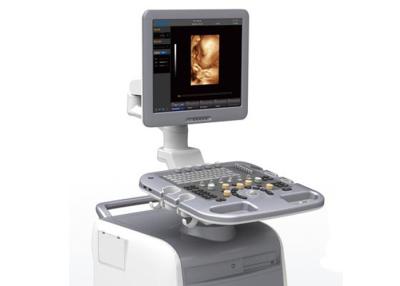 China 4D Color Doppler Trolley Portable Ultrasound Scanner Fast Light Quiet Smart for sale