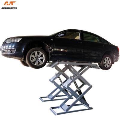 China Super Slim Double Scissor Car Lift MT-ML3000 3000KGS for sale